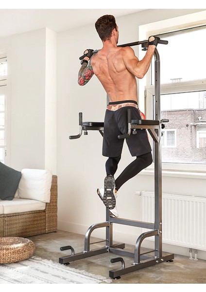 Relife Pt-05 - Barfiks Dips İstasyonu - Güç Duvarı - 2025 Yeni Model - Çok Fonksiyonlu Antreman Aleti indirimleri