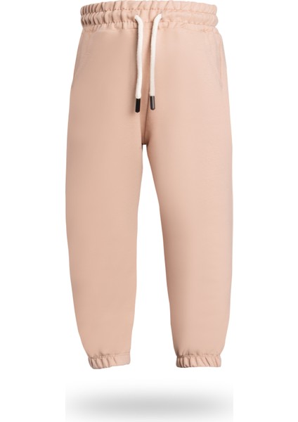 Erkek / Kız Çocuk Cepli Jogger Eşofman Altı Paçası Lastikli