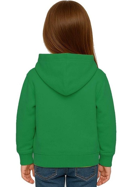 Unisex Baskılı Çocuk Swaetshirt Labubu Baskılı Kapüşonlu 3 Iplik Şardonlu modelleri