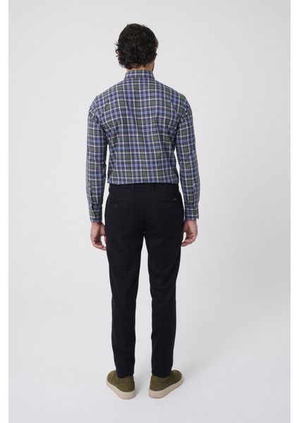 Erkek 4 Cepli Klasik Lacivert Pantolon PNS25K25207_D39 fırsatları