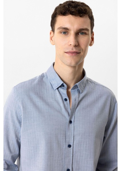 Mavi Regular Fit %100 Pamuk Gömlek modelleri