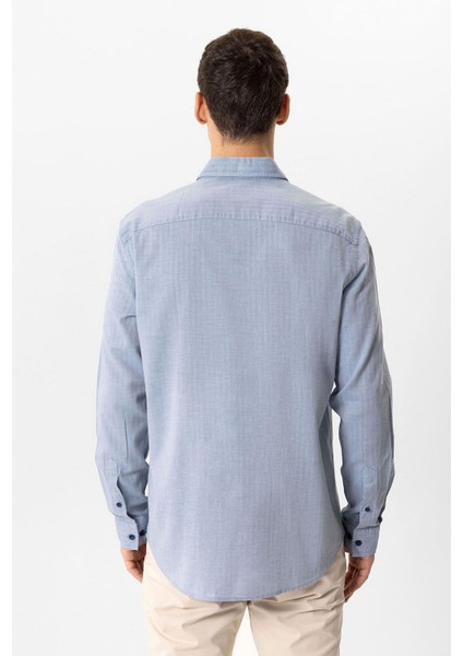 Mavi Regular Fit %100 Pamuk Gömlek fırsatları