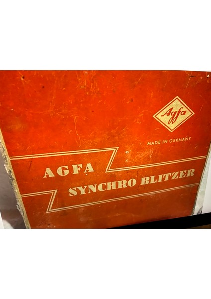 Agfa Synchro Blitzer - Yelpaze Flaş ve Lambaları Kutusunda fiyatları