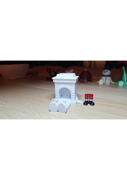 Bacaklı Şömine Süsü