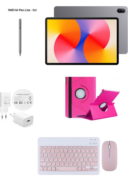 Matepad Se (Sim Kart'lı)11 Inch 4gb Ram 128GB Tablet M-Pen Kalem+Pembe Klavye Mouse+ Pembe Kılıf+Şarj Aleti