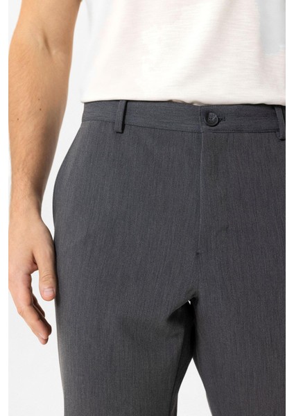 Koyu Gri Slim Fit Casual Pantolon fırsatları
