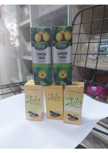 Tüy Geciktirici Karınca Yumurtası Yağı 3 Adet Limon Yağı 2 Adet