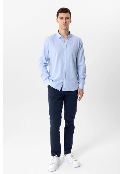 Mavi Regular Fit %100 Pamuk Oxford Gömlek indirimleri