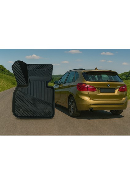 Bmw 2 Serisi F45 Active Tourier 2014-2020 Uyumlu 3D Oto Paspas Premium fiyatları