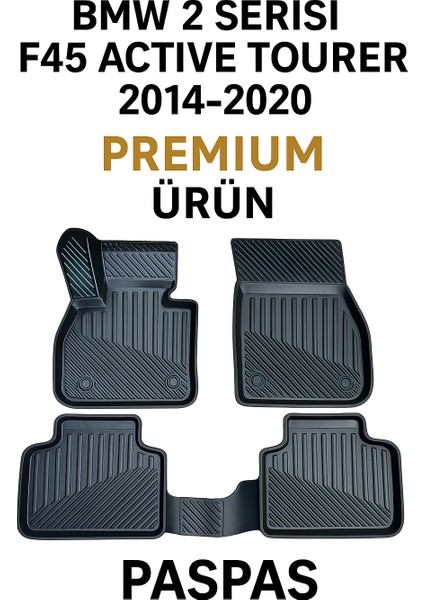 Bmw 2 Serisi F45 Active Tourier 2014-2020 Uyumlu 3D Oto Paspas Premium fırsatları
