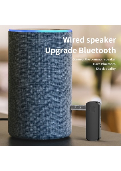 Bluetooth 5.4 Kablosuz Ses Verici ve Alıcı M18 – Tx Rx Aux Adaptör, Tv Pc Araç Hoparlör Için Wireless Audio Transmitter Receiver, Type-C Şarjlı 150MAH | M18 modelleri