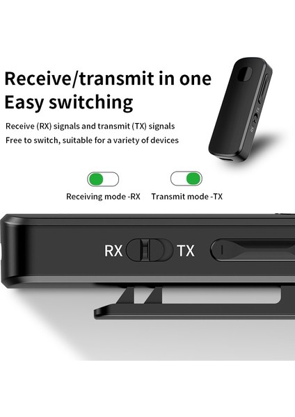 Bluetooth 5.4 Kablosuz Ses Verici ve Alıcı M18 – Tx Rx Aux Adaptör, Tv Pc Araç Hoparlör Için Wireless Audio Transmitter Receiver, Type-C Şarjlı 150MAH | M18 fırsatları