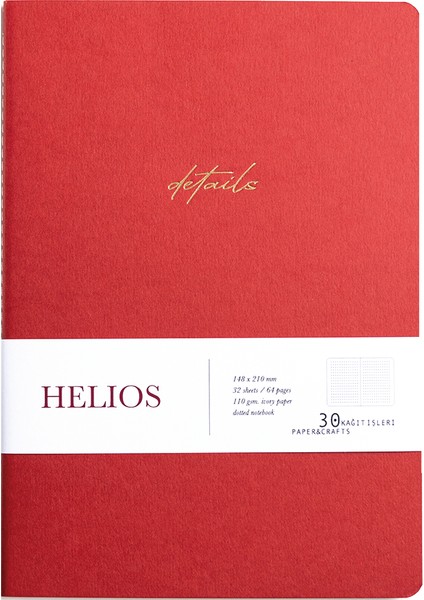 Details Kırmızı Noktalı Not Defteri fiyatları