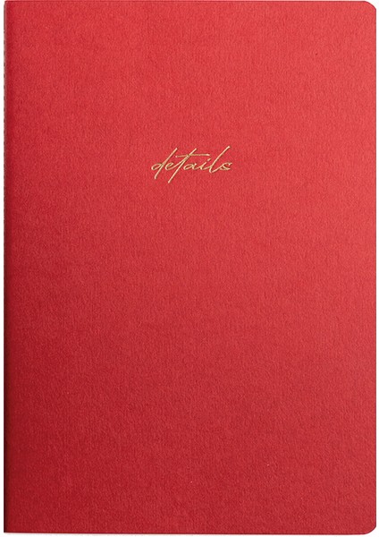 Details Kırmızı Noktalı Not Defteri modelleri