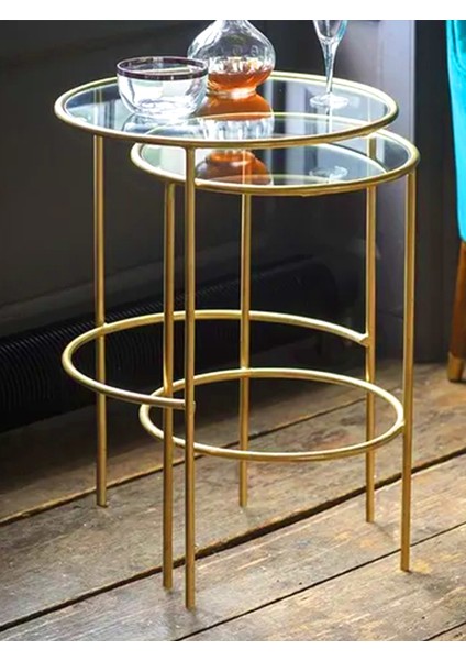 Elysia Gold 2li Zigon Sehpa fiyatları