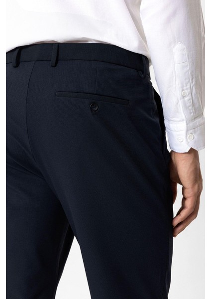 Lacivert Slim Fit %100 Pamuk Chino Pantolon indirimleri