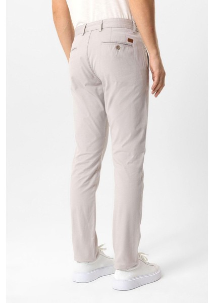 Taş Slim Fit Pamuklu Yan Cep Chino Pantolon
