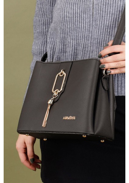 361 Kadın Omuz Çantası Kahverengi