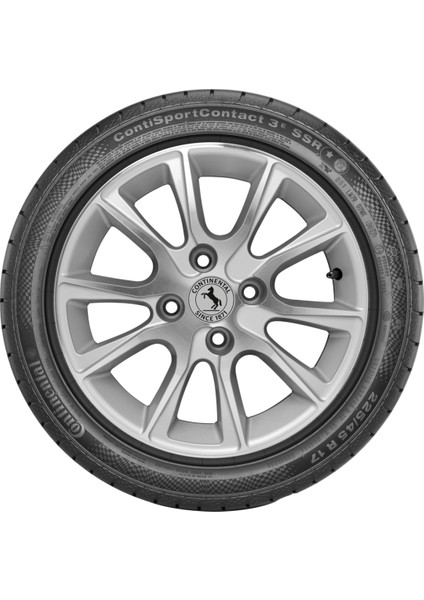 245/45R18 96Y Continental Contisportcontact3 E Ssr - 2024 Yaz Üretimi - Grupgaraj Güvencesiyle!