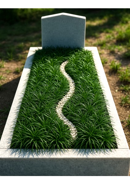 MEZAR - KABİR OSMANLI ÇİMİ SETİ - 50 ADET GÖLGE ÇİMİ modelleri