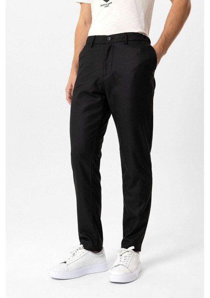 Siyah Smart Fit Jogger Pantolon modelleri