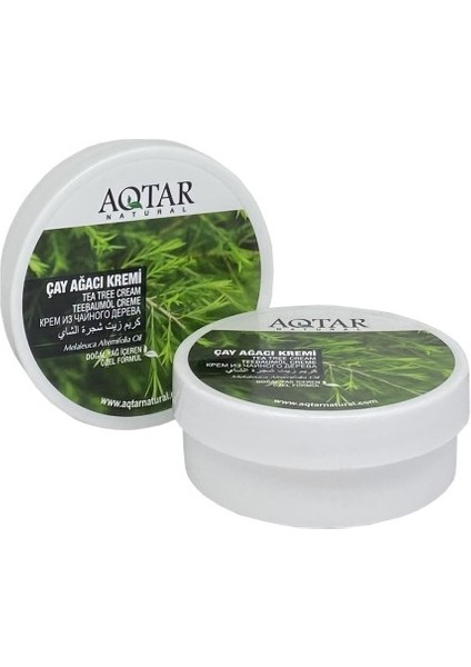 Aqtar 50 Ml. Çay Ağacı Kremi