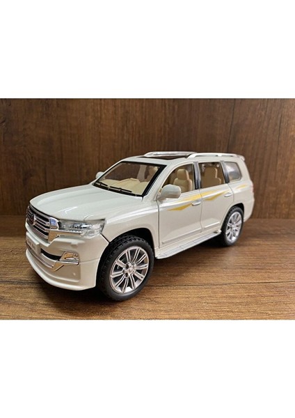 Toyota Land Cruıser Jip Araba Kapıları Bagaj ve Kaput Açılır Işıklı ve Sesli Toyota Land Cruiser