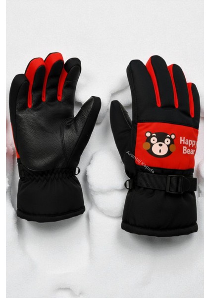 Çocuk Kışlık Kayak & Kar Eldiveni – Polar Astarlı, Suya Dayanıklı, Sıcak Tutan Model (4–10 Yaş) fırsatları