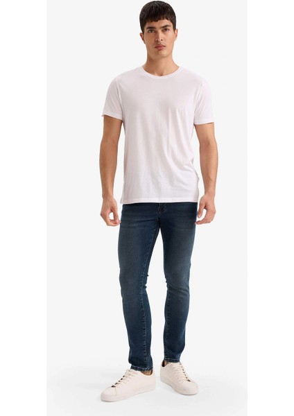 G3233AXNM41 Yeşil Pedro Slim Fit Dar Kalıp Normal Bel Dar Paça Jean Pantolon