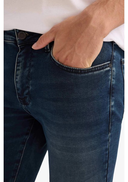 G3233AXNM41 Yeşil Pedro Slim Fit Dar Kalıp Normal Bel Dar Paça Jean Pantolon fırsatları