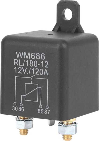 6x Dc 12V Röle Pil Izole Röle Relay 12V / 120A Araç Kamyonları Için Pik Yük (12V / 120A) (Yurt Dışından) fırsatları