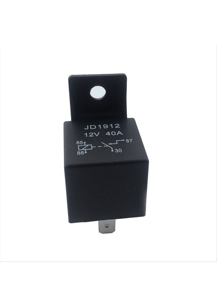 10PCS DC12V 40A Siyah Röle 4 Pin Dayanıklı Otomotiv Araba Kamyon Tekne Röleleri SLD-12VDC-1A Normalde Açık Röle (Yurt Dışından) fırsatları