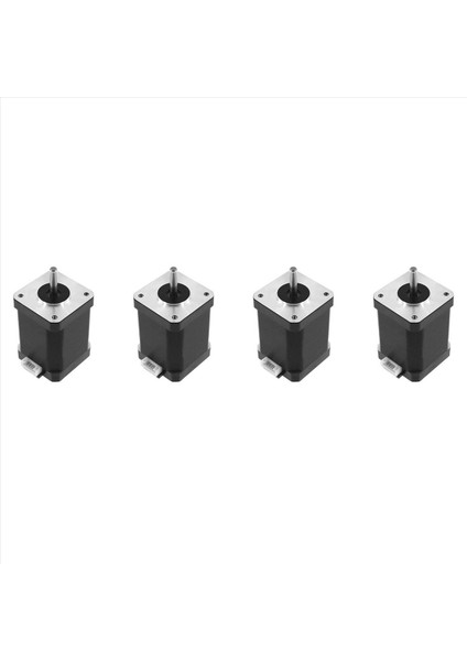 4x Tork Nema 17 Bipolar Step Motor 92OZ IN/65NCM 2 1 Bir Ekstrüder Motor (Yurt Dışından)