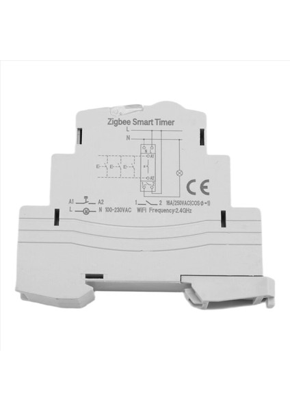 Tuya Akıllı Yaşam Zigbee Devre Kesici Din Rayı 1p Tek Kutuplu Kuru Iletişim Zamanlayıcı Röle Uygulaması Uzaktan Kumanda Akıllı Zamanlayıcı (Yurt Dışından)