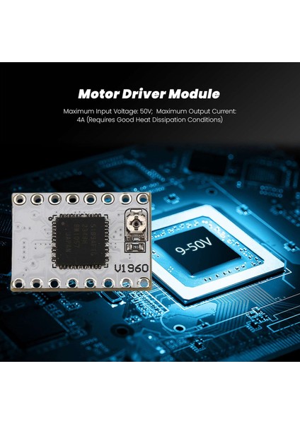 Sürücü Modülü TB67S109 Step Motor Sürücü Modülü 4A Akım Sütülebilir 42/57 Motor Modülü (Yurt Dışından) modelleri