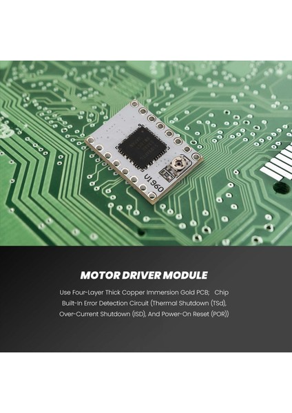Sürücü Modülü TB67S109 Step Motor Sürücü Modülü 4A Akım Sütülebilir 42/57 Motor Modülü (Yurt Dışından) fırsatları