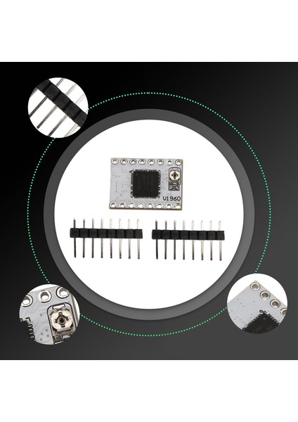 Sürücü Modülü TB67S109 Step Motor Sürücü Modülü 4A Akım Sütülebilir 42/57 Motor Modülü (Yurt Dışından) indirimleri