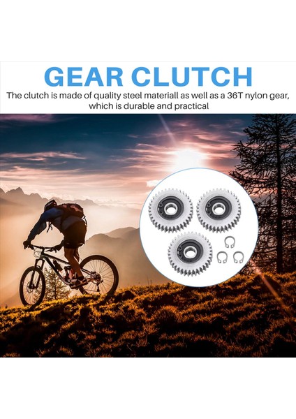 3 Adet Dişli Çapı 38 mm 36 Diş Kalınlığı 12 mm Elektrikli Araç Çelik Dişlisi (Yurt Dışından) indirimleri