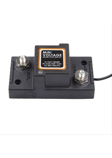 Voltaj Duyarlı Bölünmüş Şarj Röle Vsr 12V 50A Motosiklet Kart Arabası Utv Atv Akıllı Pil Çift Izolatör Şarjı (Yurt Dışından) fırsatları