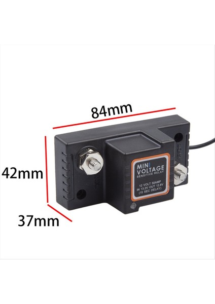 Voltaj Duyarlı Bölünmüş Şarj Röle Vsr 12V 50A Motosiklet Kart Arabası Utv Atv Akıllı Pil Çift Izolatör Şarjı (Yurt Dışından) indirimleri