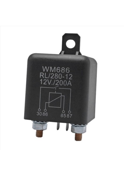2x Pil Izolatör Rölesi 12V 4 Pimli WM686 Başlangıç Röle Araç Açma/kapama Anahtarı Normalde Açık Röle RL/280 200A (Yurt Dışından) fiyatları