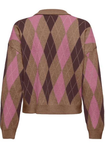 Onlibi Regular Fit Düğmeli Polo Yaka Kazak Bayan Kazak 15360541 fiyatları