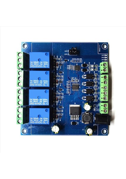 5x Modbus Rtu 4 Yolu Röle Modülü 7-24V Röle Modül Anahtarı RS485/TTL Giriş ve Ters Koruma ile Çıkış (Yurt Dışından) indirimleri