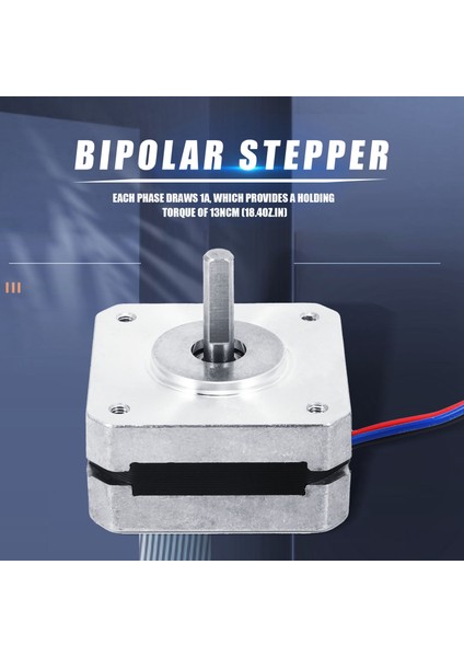 2pcs 17HS08-1004S 4-Lead Nema 17 Step Motor 20MM 1A 13NCM (18 4oz In) 42 Motor NEMA17 Dıy 3D Yazıcı Için Step Cnc Xyz (Yurt Dışından) fırsatları
