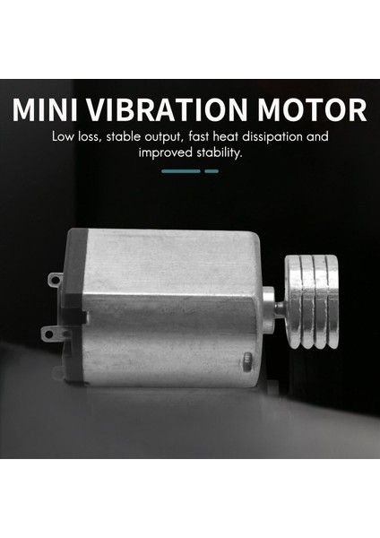 Dc1 5V-9V 0 08A 3200RPM Çıkış Hız Mikro Titreşimli Motor 18X15X12MM Gümüş (Yurt Dışından) fiyatları