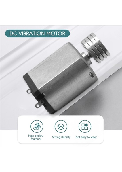 Dc1 5V-9V 0 08A 3200RPM Çıkış Hız Mikro Titreşimli Motor 18X15X12MM Gümüş (Yurt Dışından) fırsatları