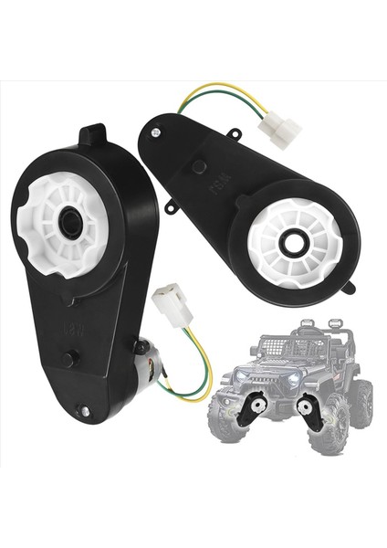 24V Kids Araç Şanzımanı 30000RPM Motor 4 Pcs Elektrik Motor Gibik Motosistleri Hızlı RS555 Treve Motor (Yurt Dışından) fiyatları