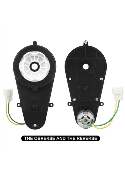 24V Kids Araç Şanzımanı 30000RPM Motor 4 Pcs Elektrik Motor Gibik Motosistleri Hızlı RS555 Treve Motor (Yurt Dışından) modelleri