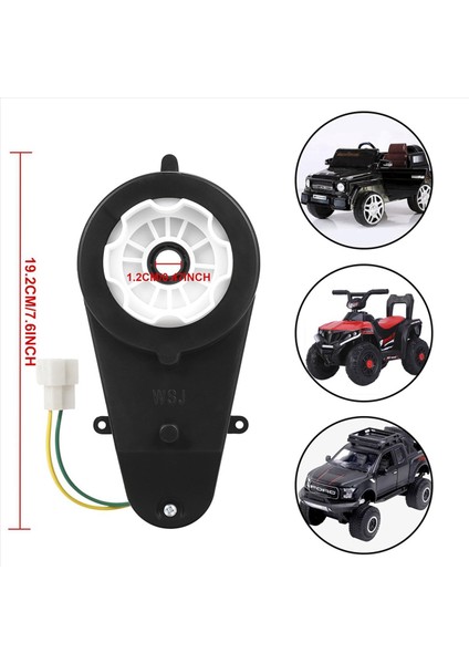 24V Kids Araç Şanzımanı 30000RPM Motor 4 Pcs Elektrik Motor Gibik Motosistleri Hızlı RS555 Treve Motor (Yurt Dışından) fırsatları