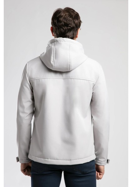 Regular Fit Kapüşon Yaka Fermuarlı Mont Erkek Mont 261 Lcm 232001 7101